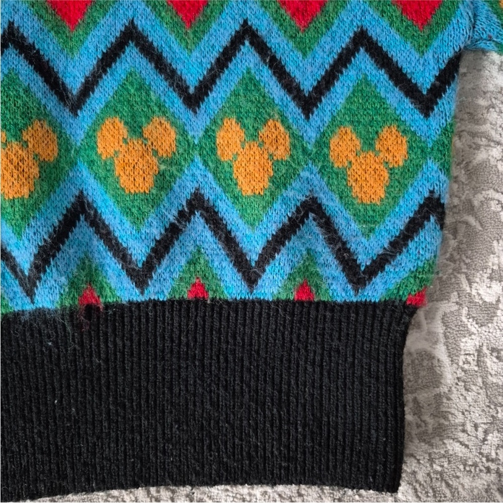 Zara Disney fair isle sweater medium - Picture 9 of 13